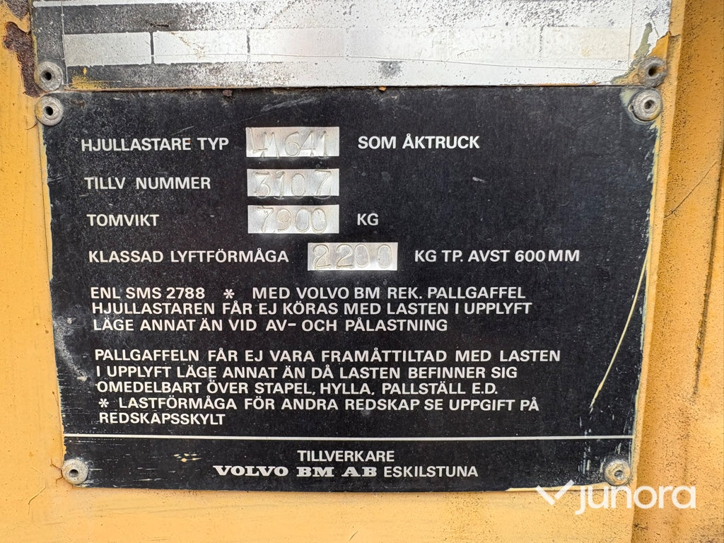 Baklastare - Volvo BM, LM641