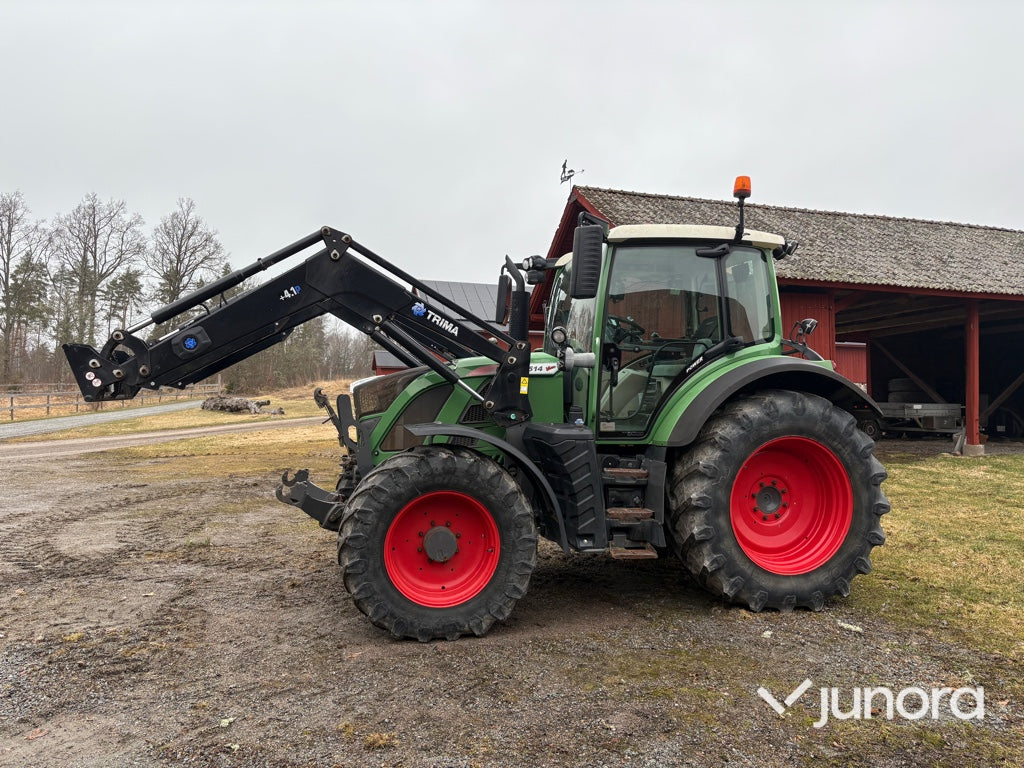 Traktor - Fendt, 514 Vario, Med lastare