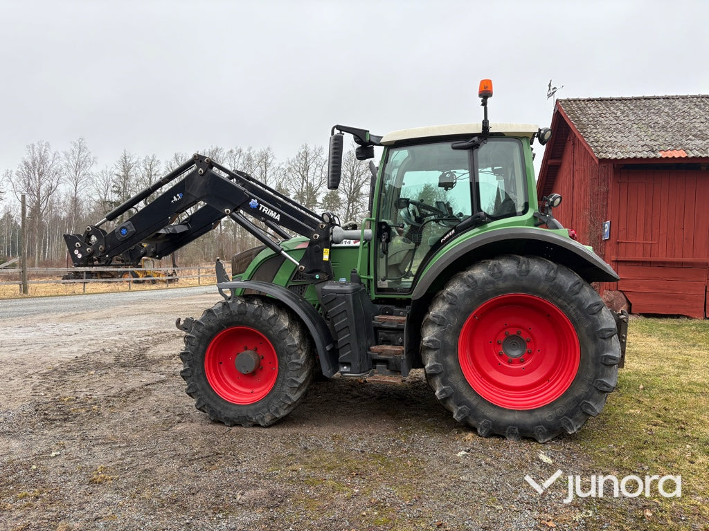 Traktor - Fendt, 514 Vario, Med lastare