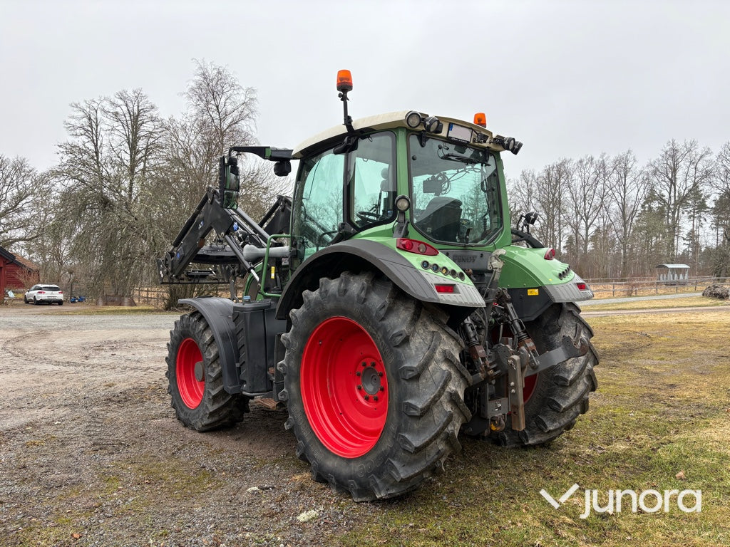 Traktor - Fendt, 514 Vario, Med lastare