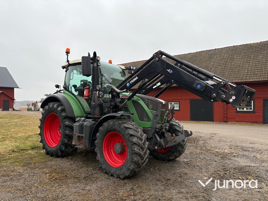 Traktor - Fendt, 514 Vario, Med lastare