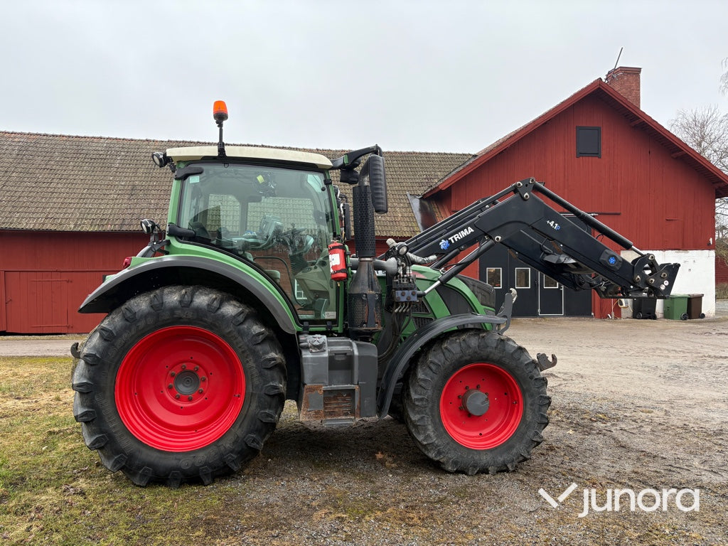 Traktor - Fendt, 514 Vario, Med lastare