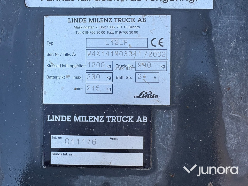 Ledstaplare - Linde, L12 LP
