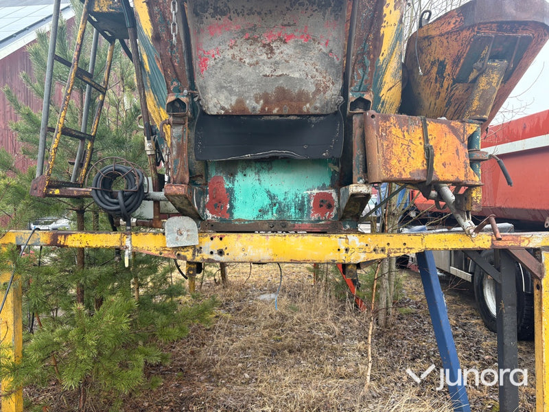 Betongroterare -  6 kubik