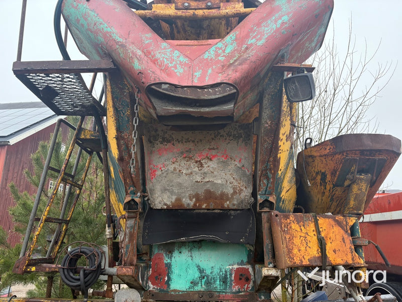 Betongroterare -  6 kubik