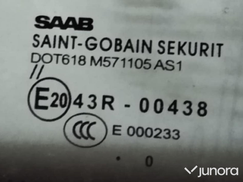 Framruta till Saab 9-5