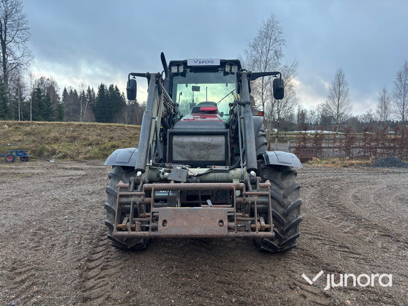 Traktor - Valtra Valmet 6550-4 Hi-Tech, med lastare