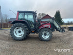 Traktor - Valtra Valmet 6550-4 Hi-Tech, med lastare