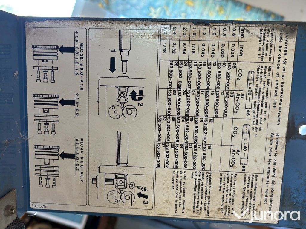 ESAB LAH 500 MIG/MAG med matverk
