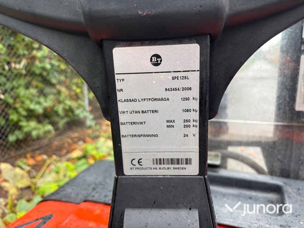 Ledstaplare BT SPE 125L