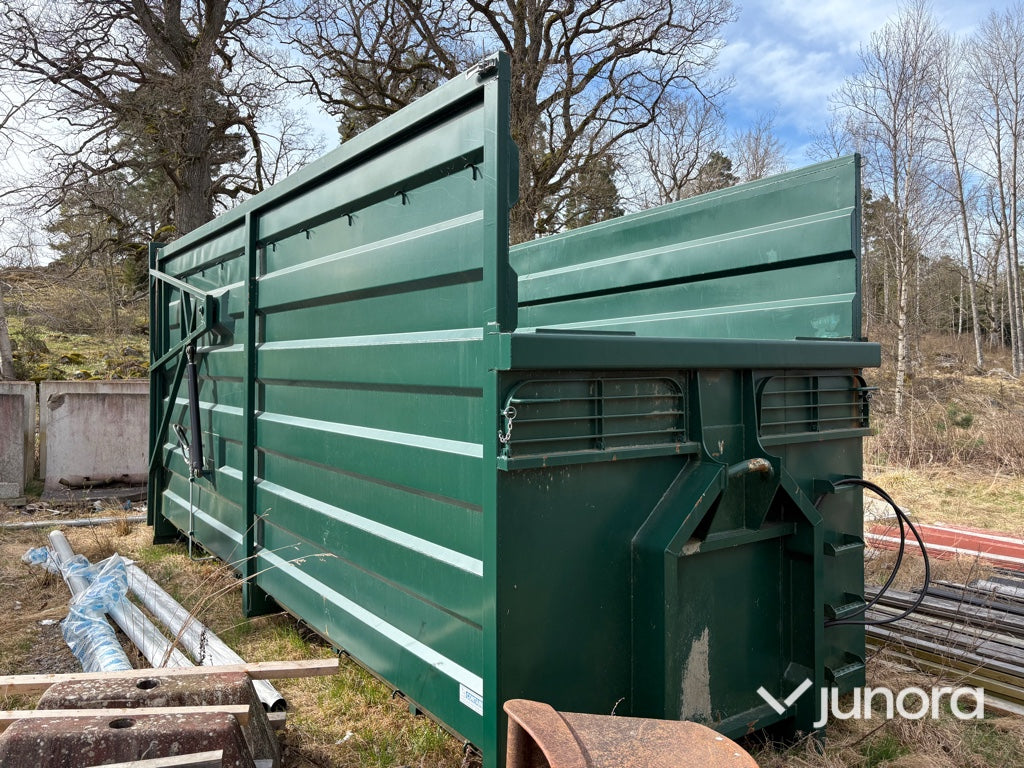 Lastväxlarflak flis/grönfodercontainer 40m3