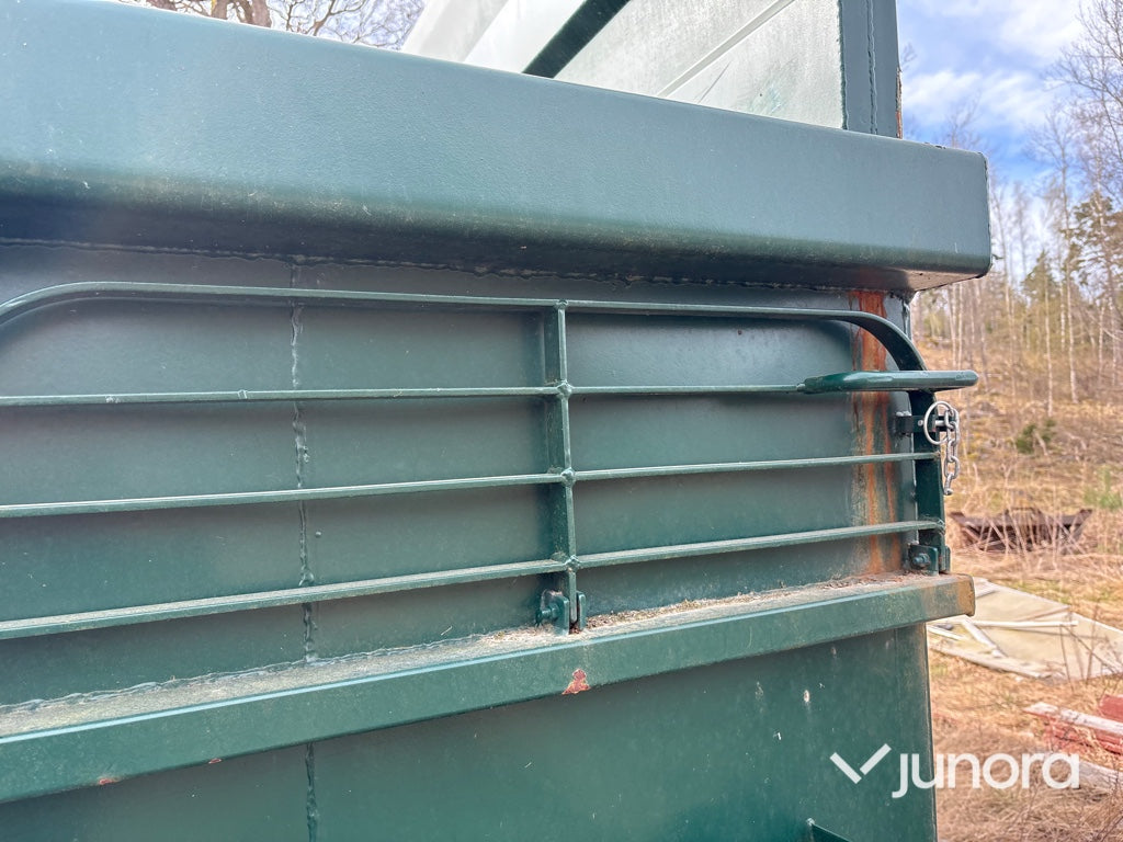 Lastväxlarflak flis/grönfodercontainer 40m3