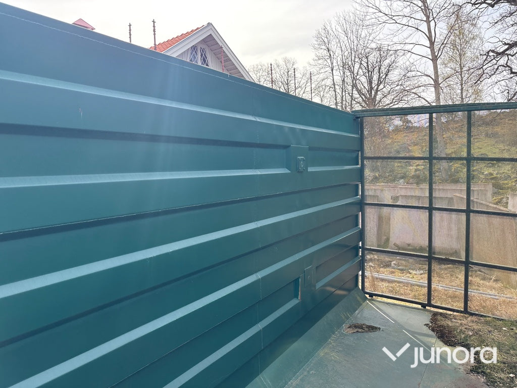 Lastväxlarflak flis/grönfodercontainer 40m3