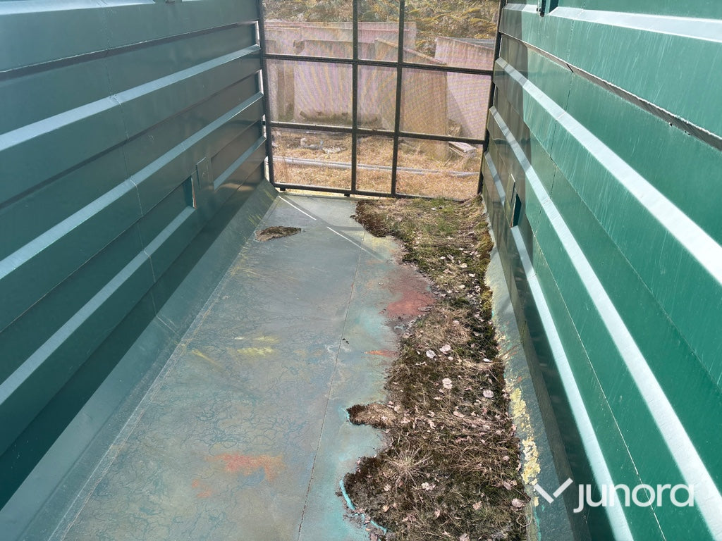 Lastväxlarflak flis/grönfodercontainer 40m3