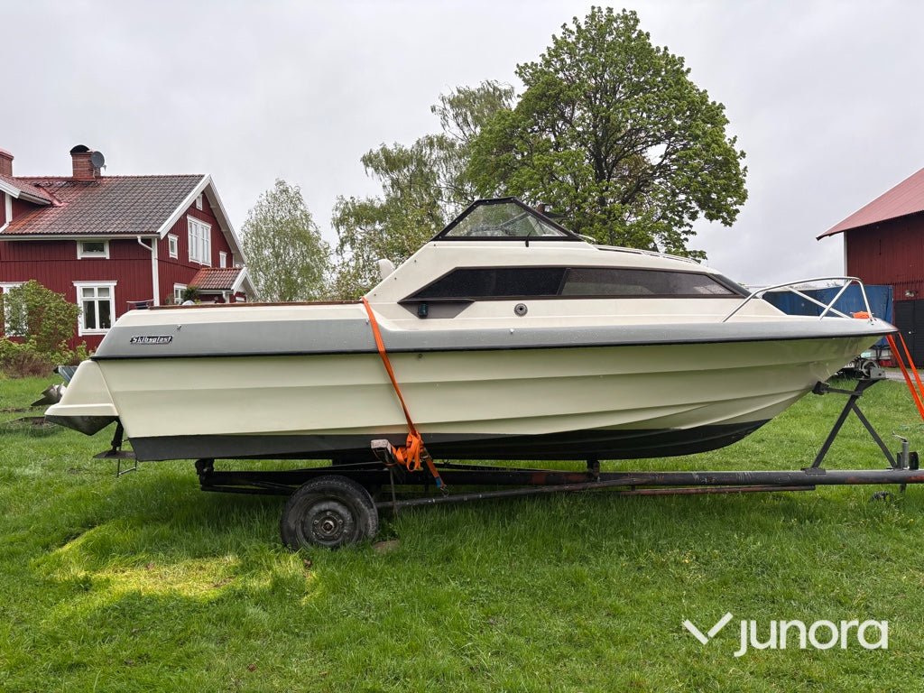 Motorbåt - Skibsplast, 600 HT, Med trailer