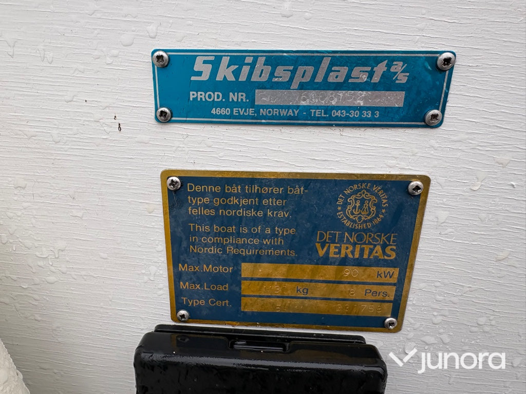 Motorbåt - Skibsplast, 600 HT, Med trailer