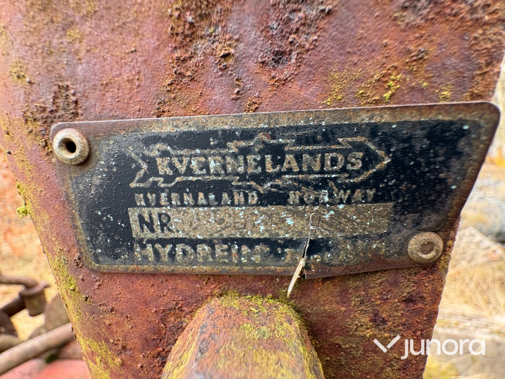 Tegplog - Kverneland, Hydrein, 3-skärig
