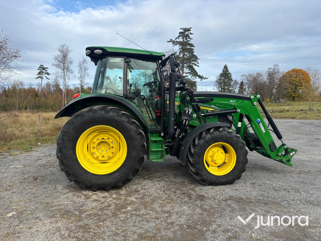 Traktor + Lastare + Frontlyft - John Deere, 5125R