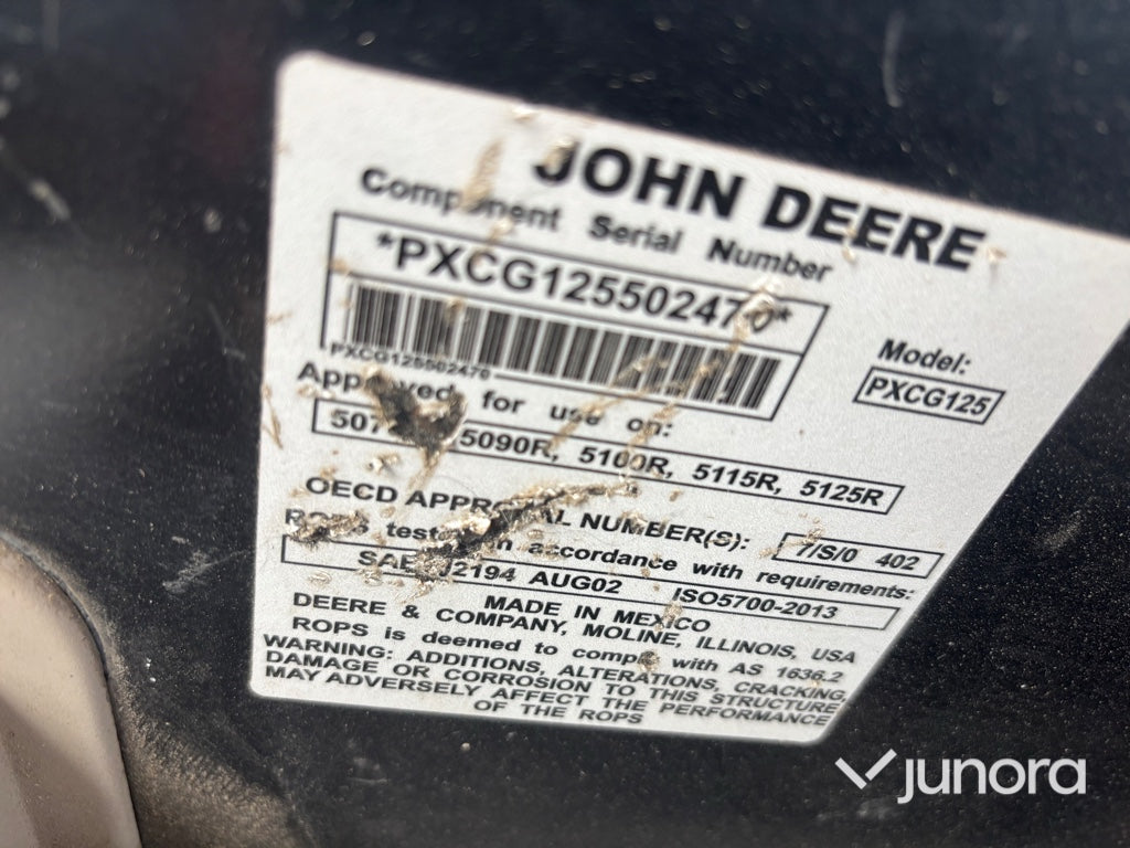 Traktor + Lastare + Frontlyft - John Deere, 5125R