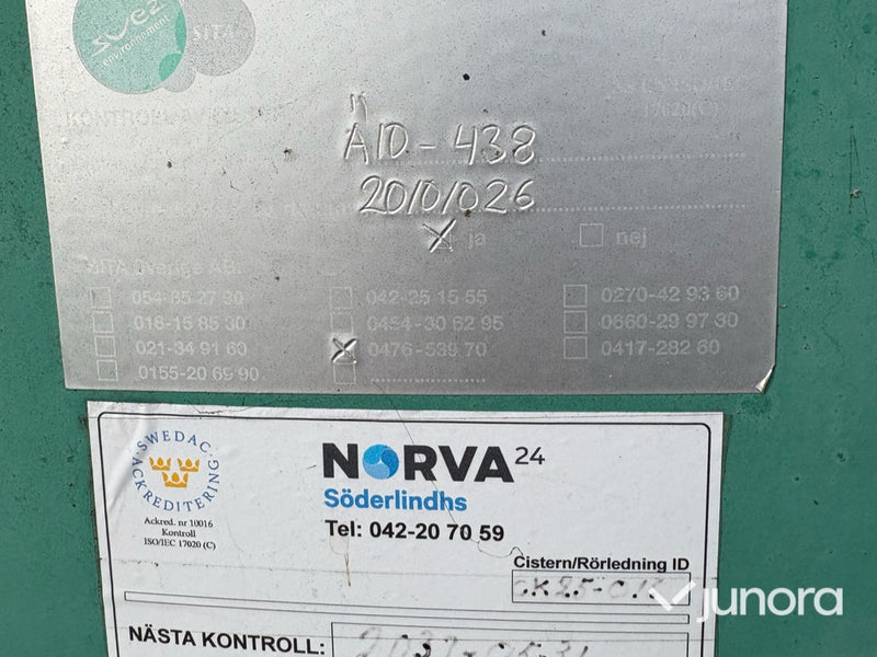 Gårdscistern - 5000 l