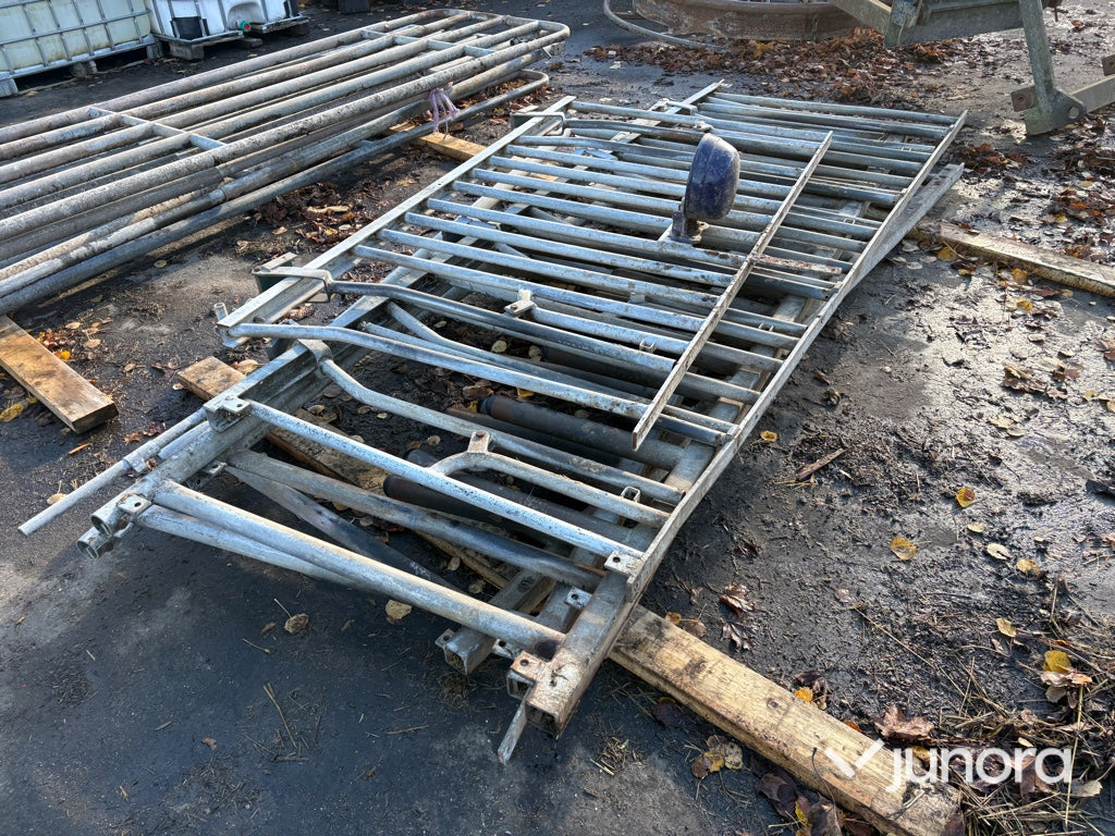Stallgrindar galvaniserade i olika storlekar 15 st