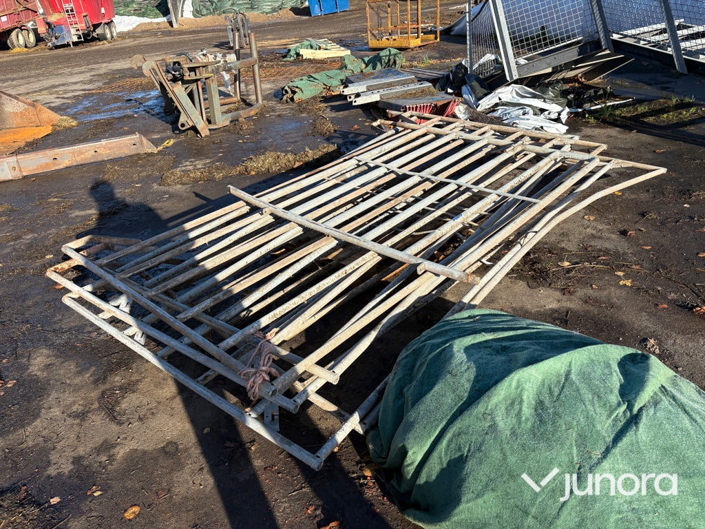 Stallgrindar galvaniserade i olika storlekar 15 st