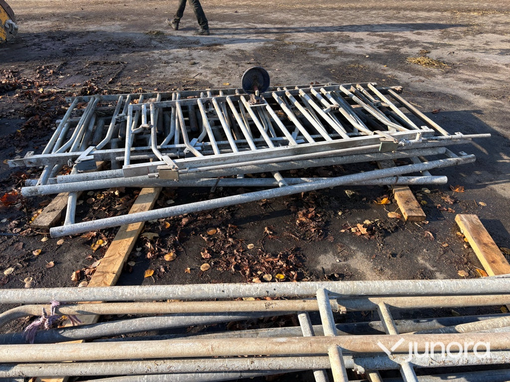 Stallgrindar galvaniserade i olika storlekar 15 st