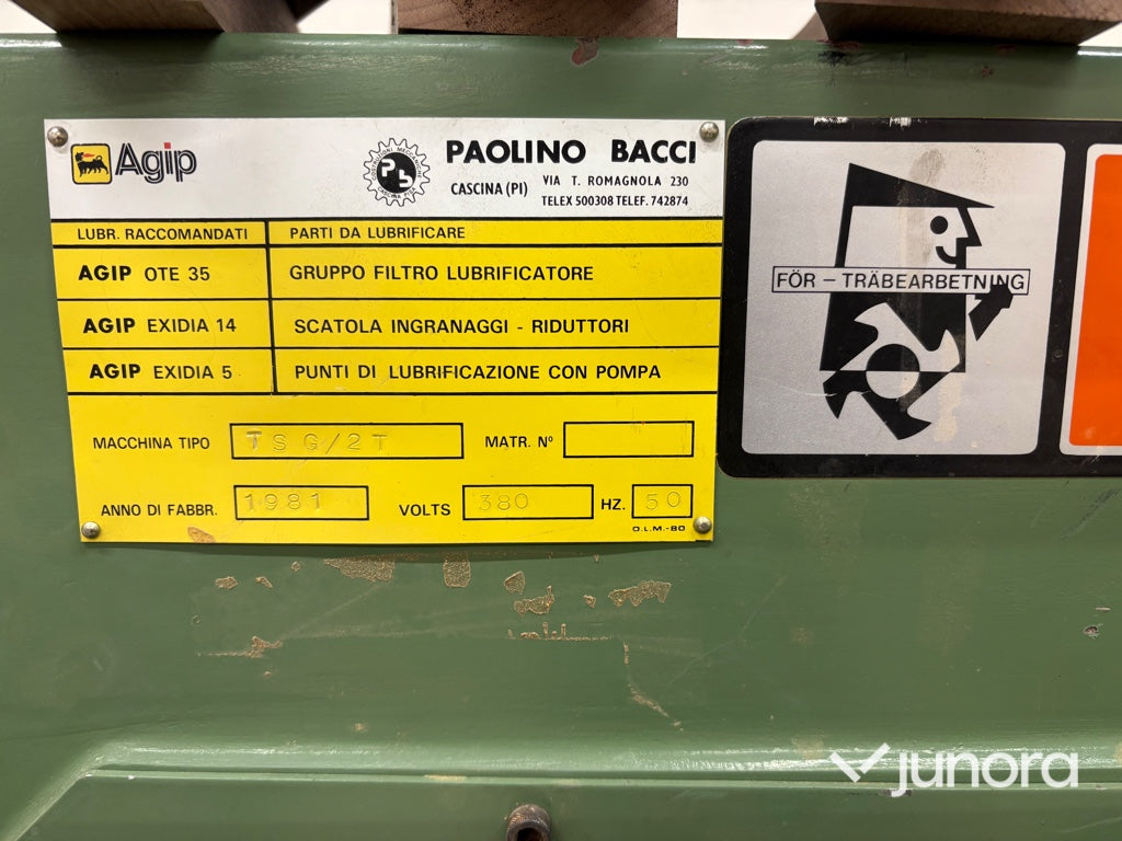 Rundtappmaskin - Bacci