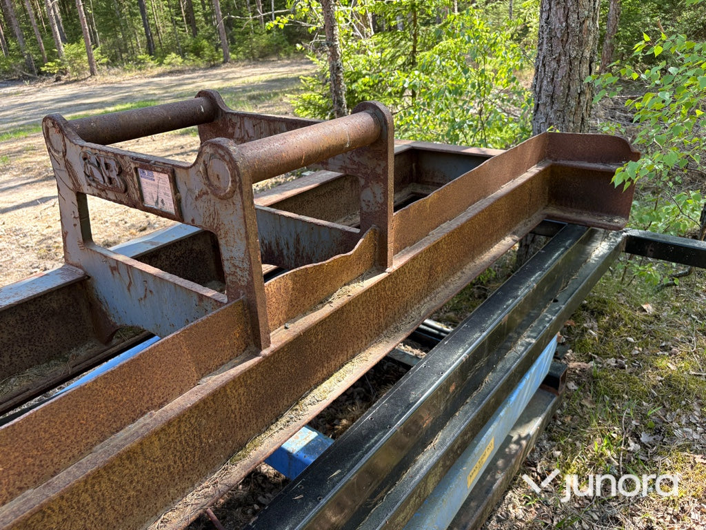 Avjämningsbalk - SB, S60 fäste