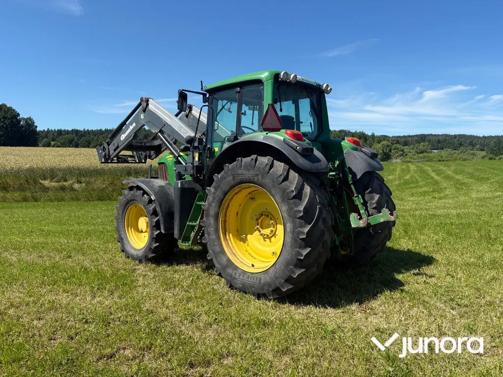 Traktor med frontlastare - John Deere 7530, Quicke Q75