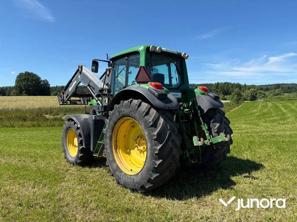 Traktor med frontlastare - John Deere 7530, Quicke Q75