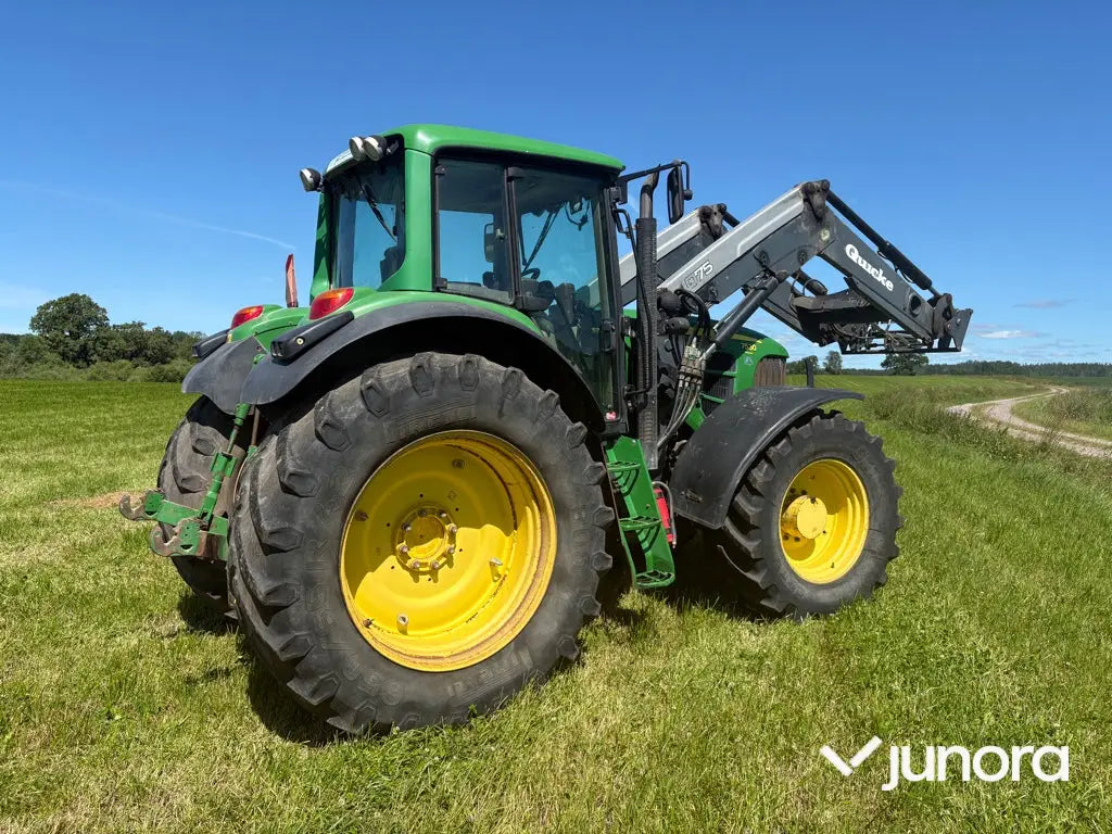 Traktor med frontlastare - John Deere 7530, Quicke Q75