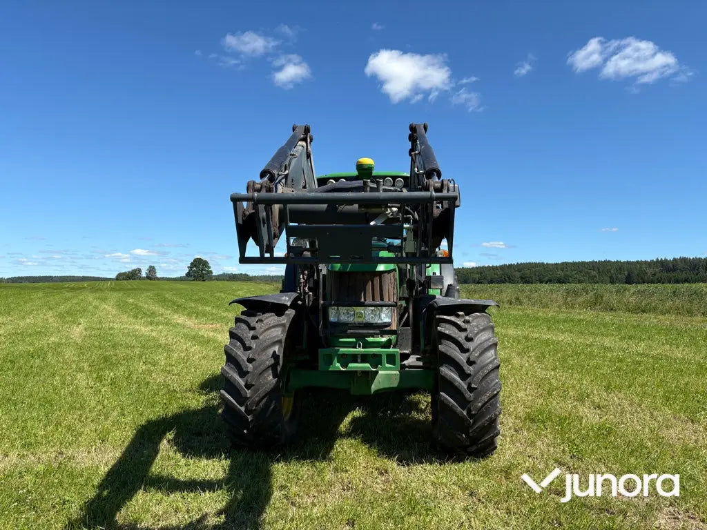 Traktor med frontlastare - John Deere 7530, Quicke Q75