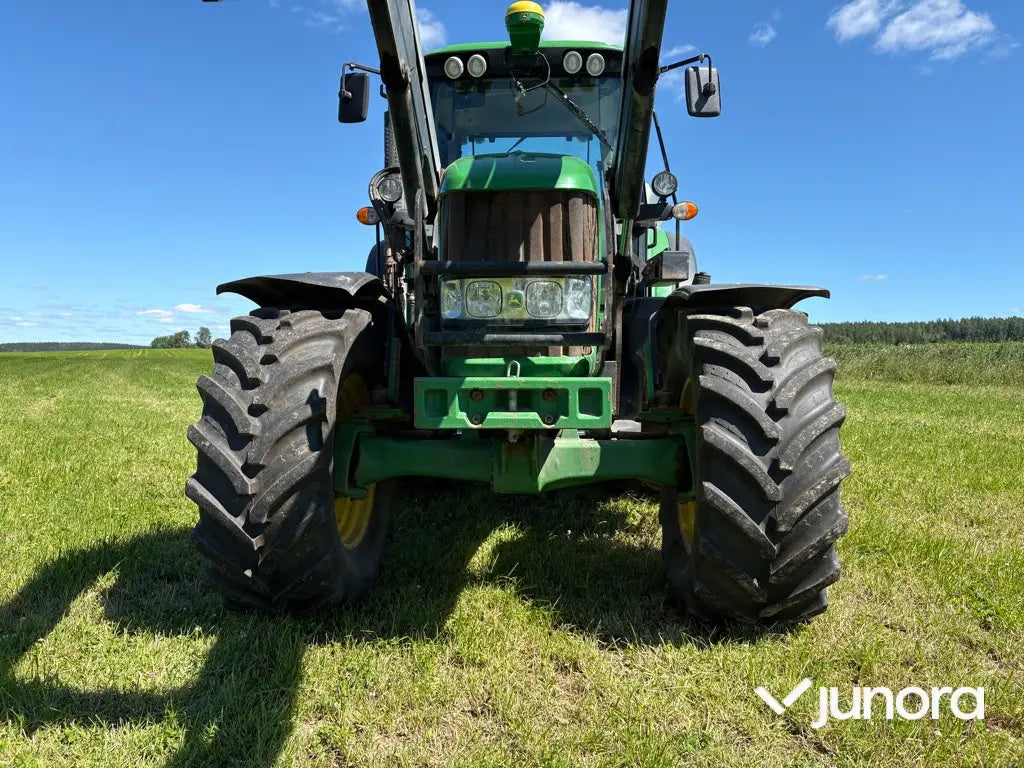 Traktor med frontlastare - John Deere 7530, Quicke Q75