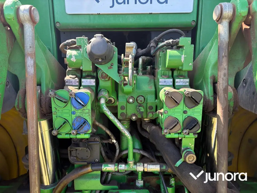 Traktor med frontlastare - John Deere 7530, Quicke Q75