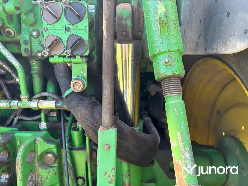 Traktor med frontlastare - John Deere 7530, Quicke Q75