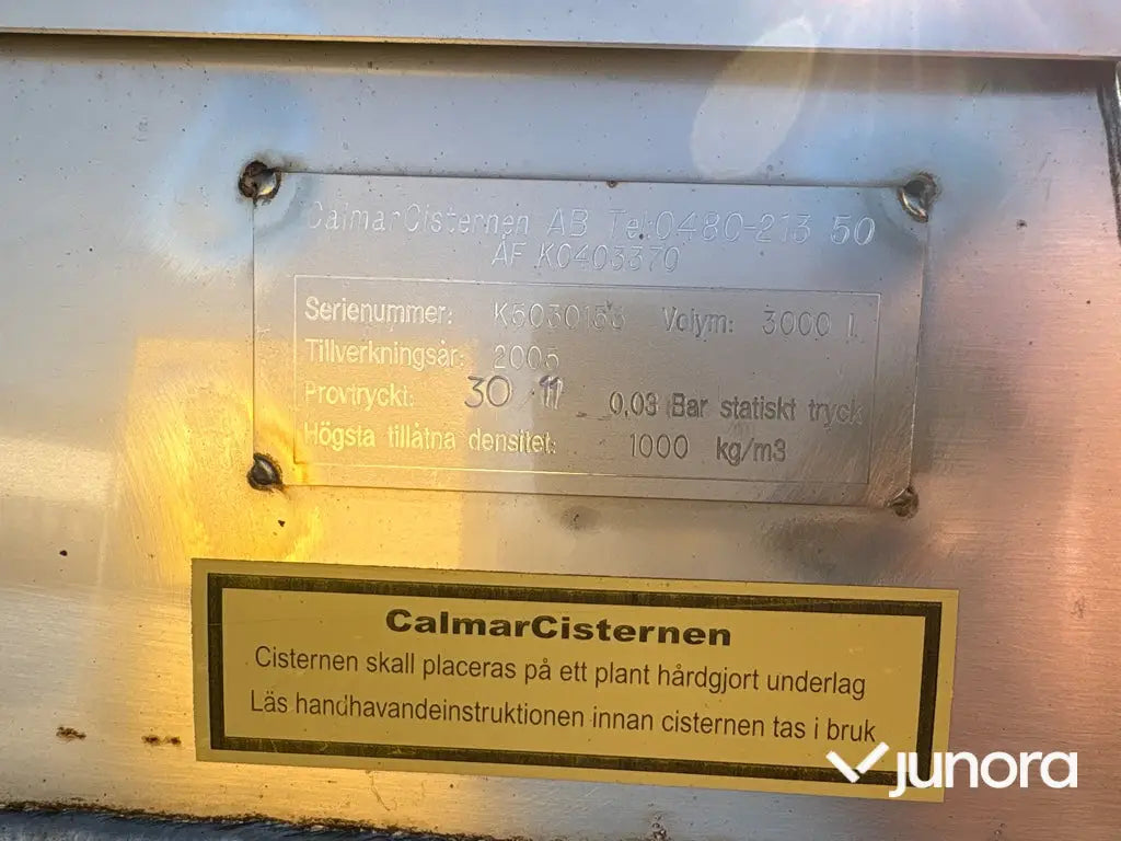 Dieseltank CalmarCisternen