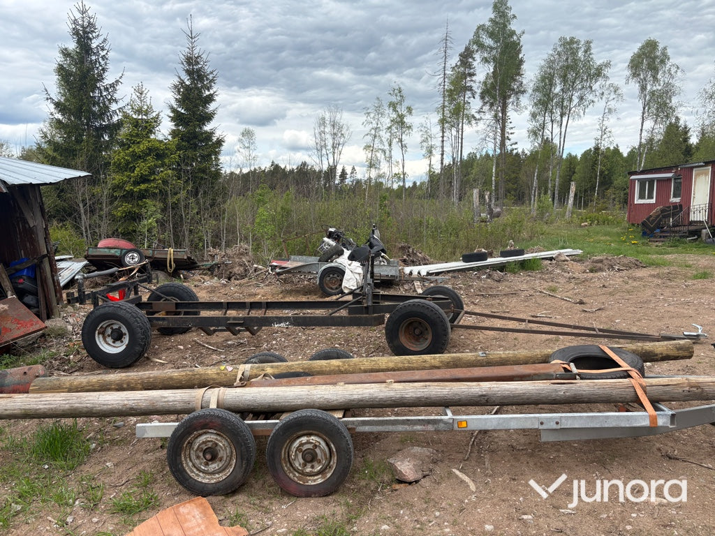 Trailer för segelbåt