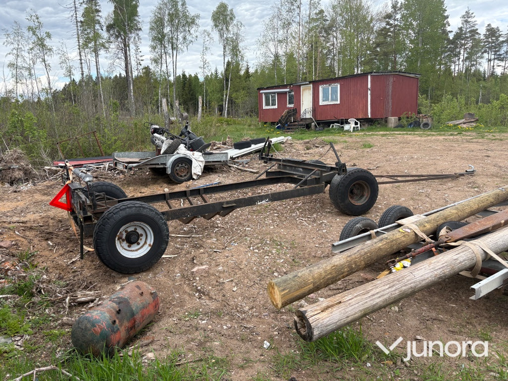 Trailer för segelbåt