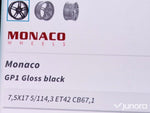 BMW Fälgar Monaco Wheels GP1 Black