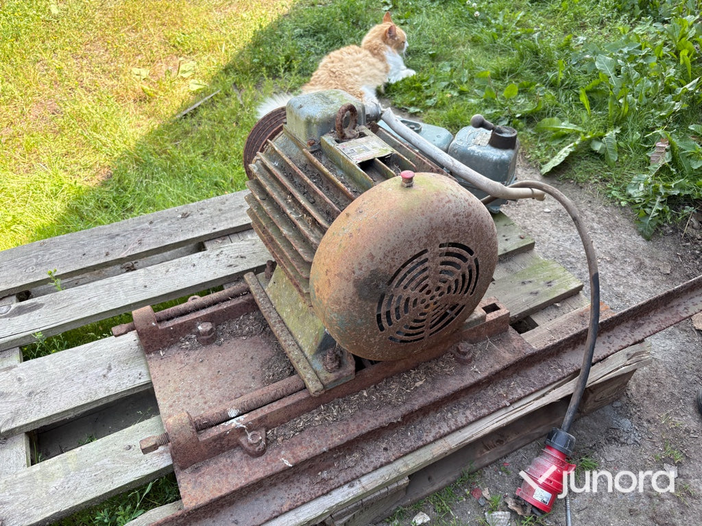 Elmotor - Hägglunds trefas 7,5 kW