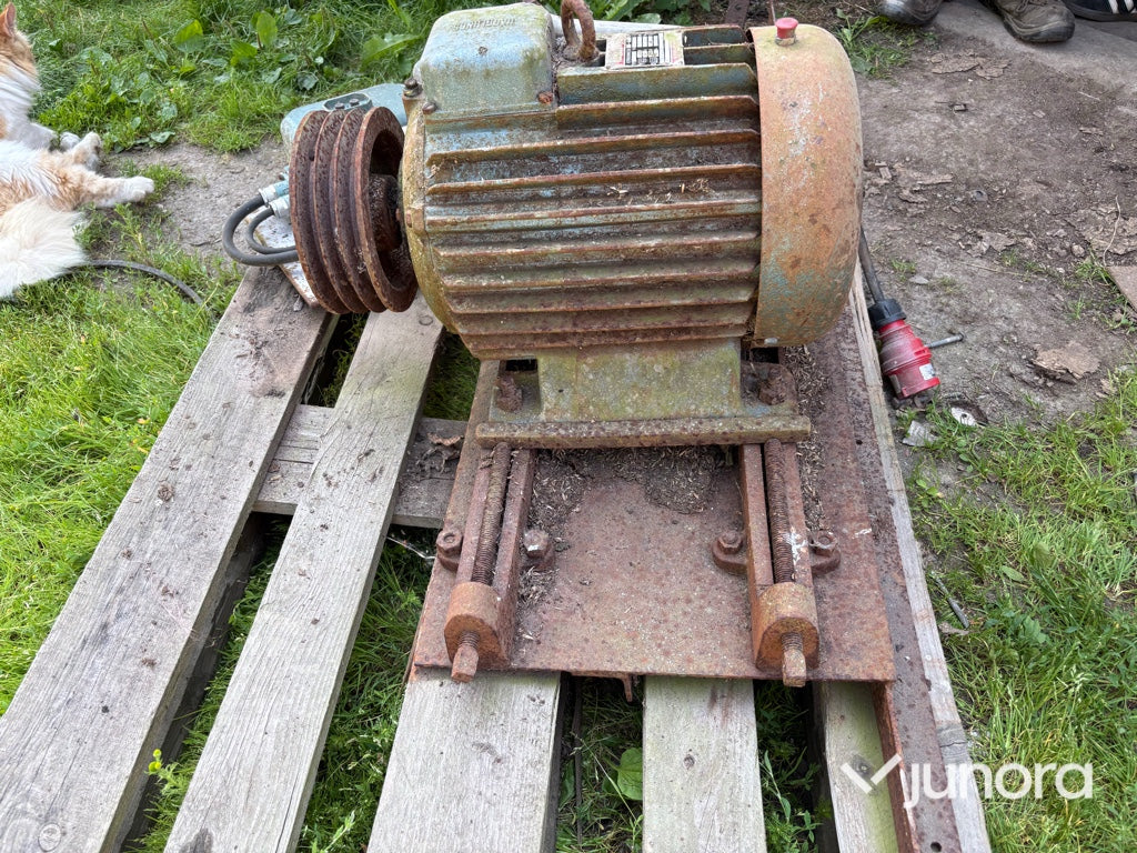 Elmotor - Hägglunds trefas 7,5 kW