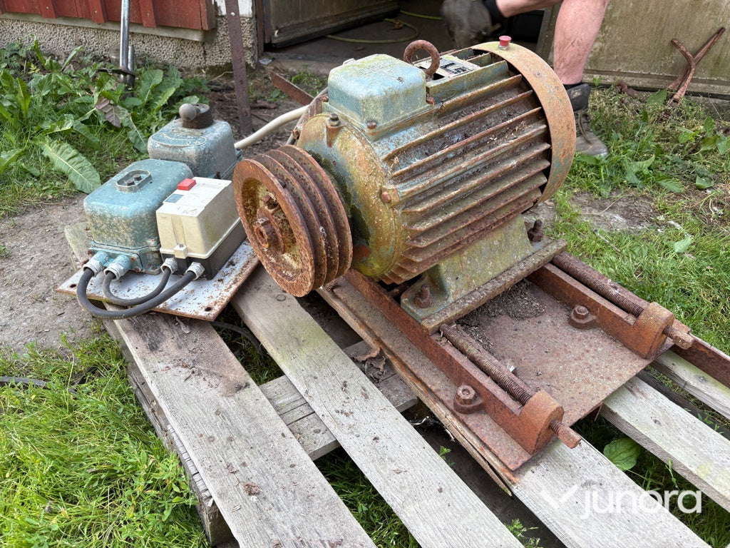 Elmotor - Hägglunds trefas 7,5 kW