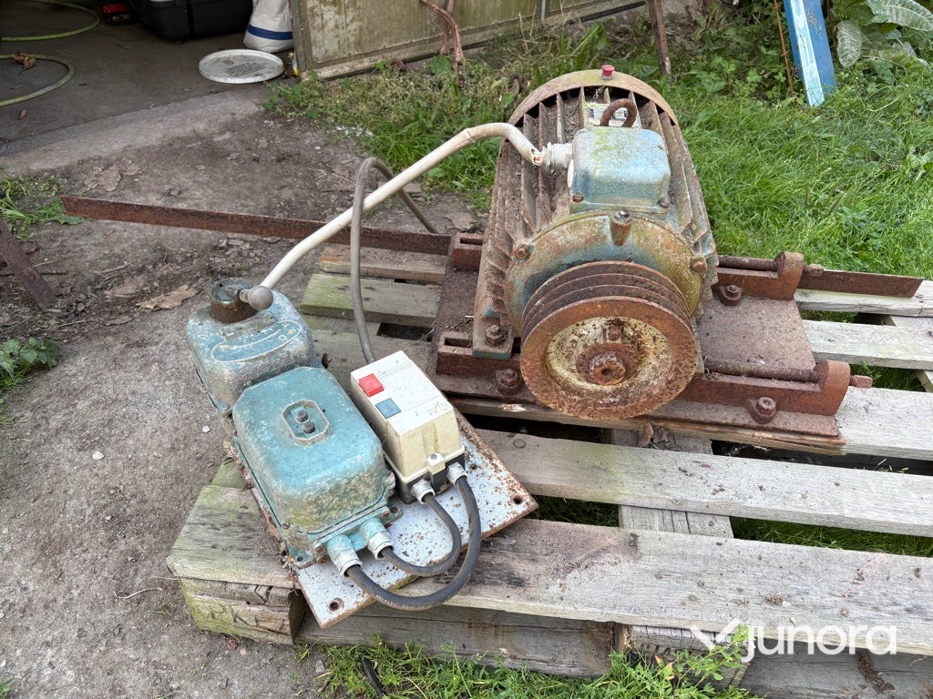 Elmotor - Hägglunds trefas 7,5 kW
