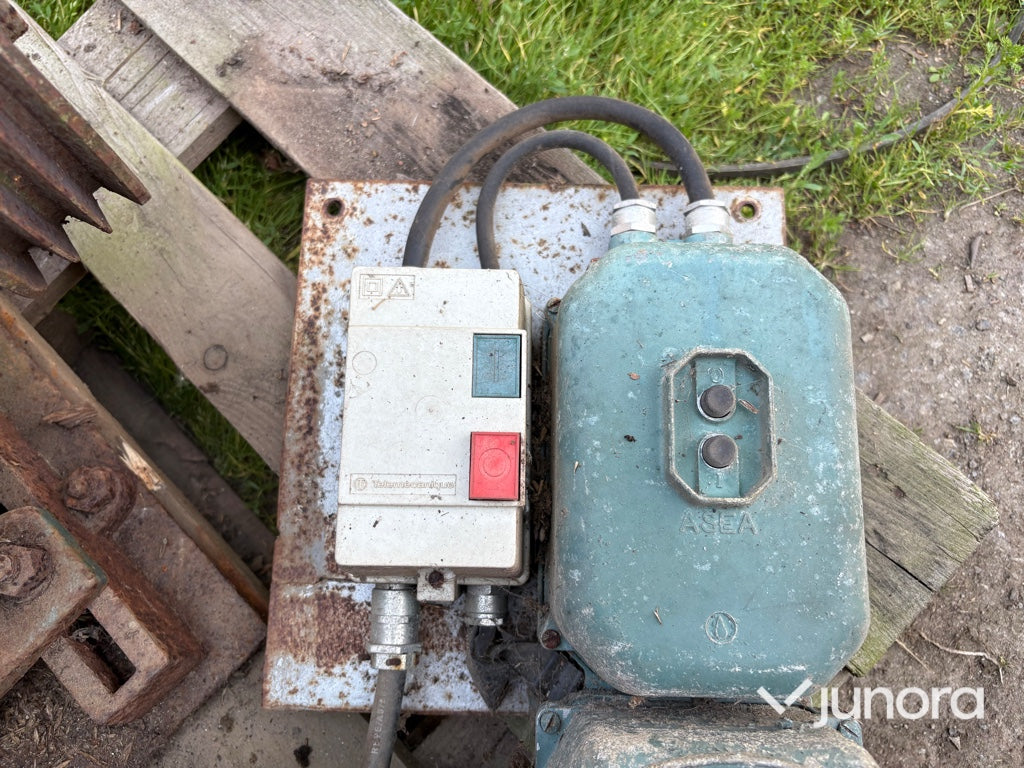 Elmotor - Hägglunds trefas 7,5 kW