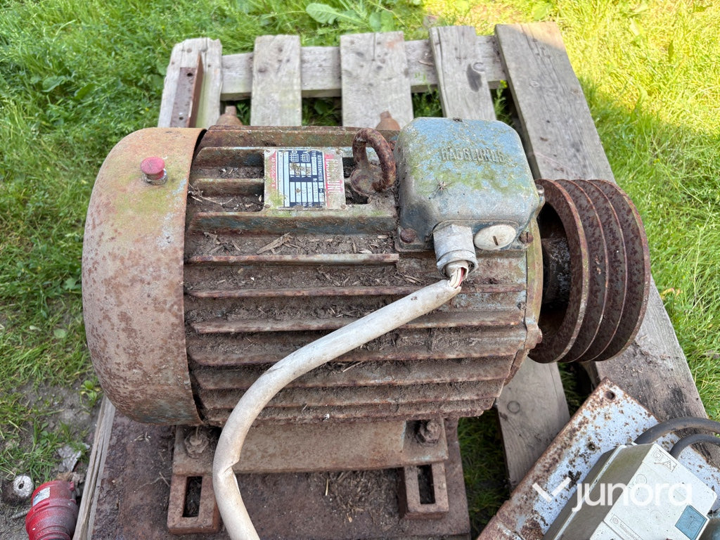 Elmotor - Hägglunds trefas 7,5 kW