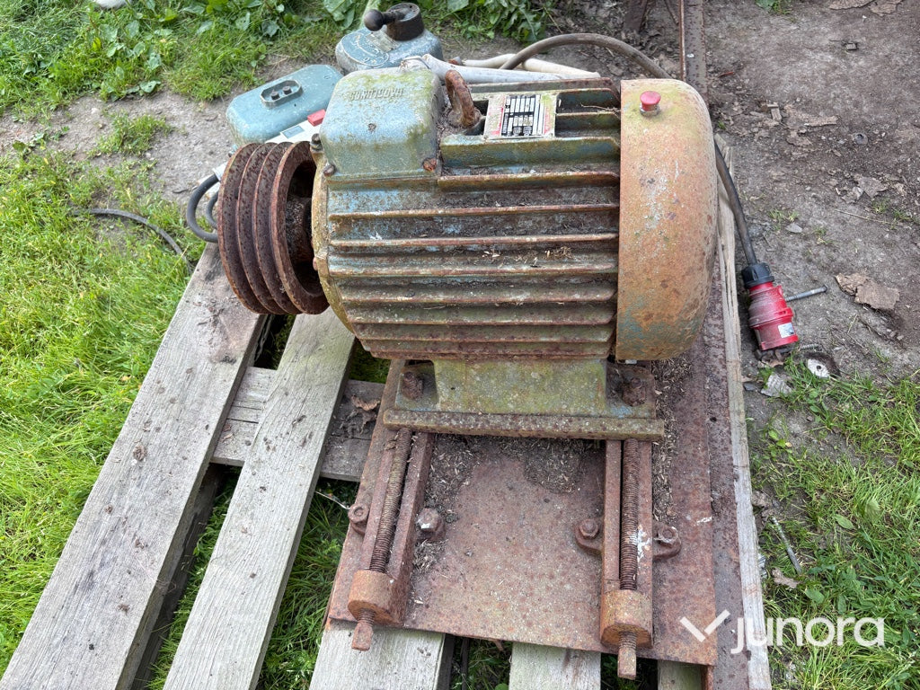 Elmotor - Hägglunds trefas 7,5 kW