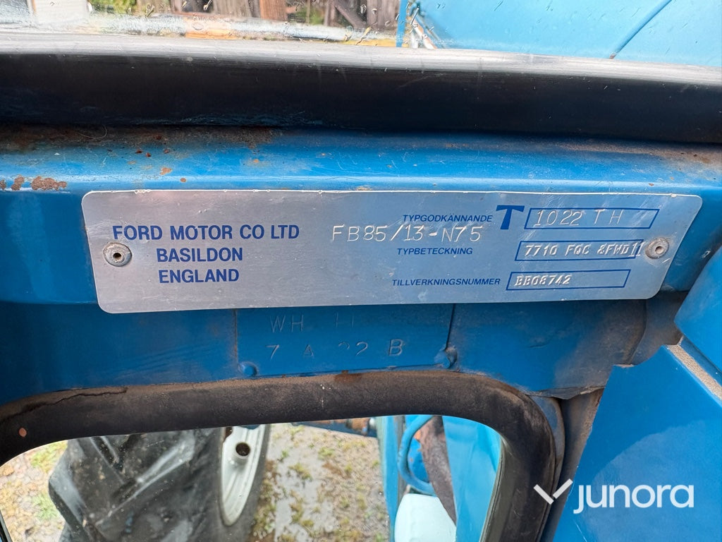 Skogstraktor - Ford 7710 4WD