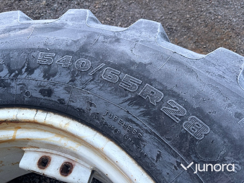 Traktordäck + Fälg - Firestone, Radial 9000, 540/65 R 28