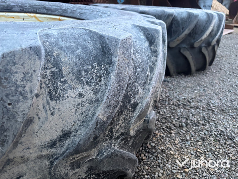 Traktordäck + Fälg - Firestone, Radial 9000, 540/65 R 28